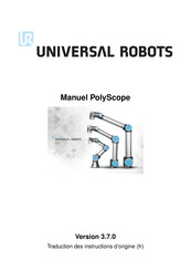 Universal Robots PolyScope Traduction Des Instructions D'origine