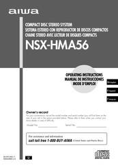 Aiwa NSX-HMA56 Mode D'emploi