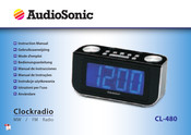 AudioSonic CL-480 Mode D'emploi