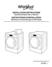 Whirlpool W11475244SP Instructions D'installation