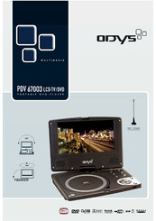 Odys PDV 67003 DVB-T Mode D'emploi