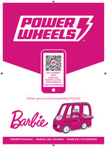 Power Wheels Barbie HCK91 Guide De L'utilisateur