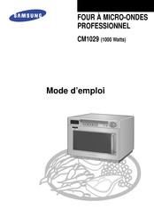 Samsung CM1029 Mode D'emploi