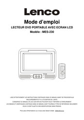 LENCO MES-230 Mode D'emploi