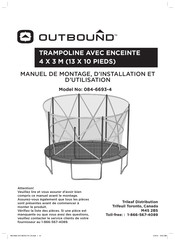 Outbound 084-6693-4 Manuel De Montage, D'installation Et D'utilisation