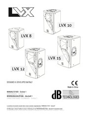 dB Technologies LVX 15 Mode D'emploi