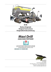SKY Agriculture Maxi Drill 3000 Notice Originale