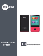 MPMan BTC399 Manuel D'instructions