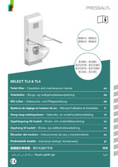 Pressalit R9013 Manuel D'utilisation Et D'entretien