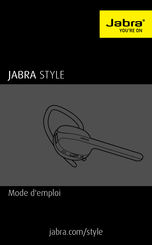 Jabra STYLE Mode D'emploi
