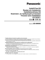 Panasonic UE-608050 Manuel D'installation