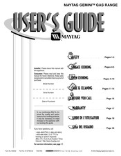 Maytag GEMINI MGR6772BDS Guide De L'utilisateur