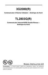 DSC TL2803G Manuel D'installation
