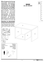 Fmd Furniture MIKE 632-001 Instructions De Montage
