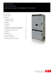 ABB PowerCube PB2/E Instructions Pour L'installation Et L'entretien