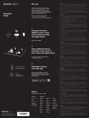 Sonos BOOST Mode D'emploi