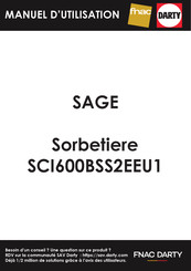 Sage the Smart Scoop Guide Rapide