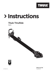 Thule ThruRide 565 Instructions