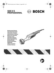 Bosch GGS 6 S PROFESSIONAL Instructions D'emploi