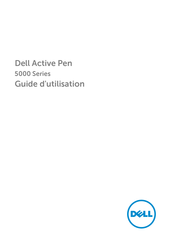 Dell Active Pen 5000 Série Guide D'utilisation