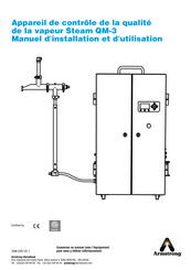 Armstrong Steam QM-3 Manuel D'installation Et D'utilisation