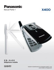 Panasonic EB-X400 Mode D'emploi