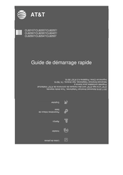 AT&T CL82207 Guide De Démarrage Rapide