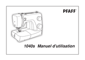 Pfaff 1040s Manuel D'utilisation