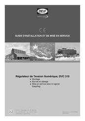 Deif DVC 310 Guide D'installation Et De Mise En Service