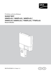 SMA SUNNY BOY 7700TL-US Manuel D'utilisation