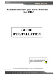 SERAD IMDC Série Guide D'installation