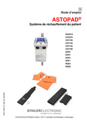 Gentherm STIHLER ELECTRONIC ASTOPAD COV180 Mode D'emploi