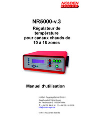 NOLDEN REGLER NR5000-v.3 Manuel D'utilisation