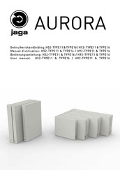 Jaga AURORA H52-TYPE16 Manuel D'utilisation