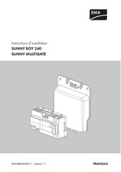 SMA Multigate-10 Instructions D'installation