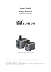 SunSun CHJ-900 Mode D'emploi