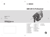 Bosch GBH 18V-21 Professional Notice Originale