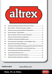 Altrex Varitrex Série Mode D'emploi