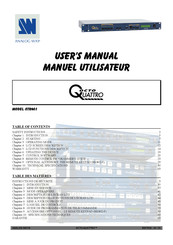 Analog way OCTRO-QUATTRO OTR401 Manuel Utilisateur