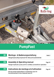 BaSt-ING PumpFast Instructions De Montage Et D'utilisation