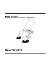 Stolzenberg Matrix TRS V B VB Mode D'emploi