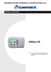 Mitsubishi Electric CLIMAVENETA HRD2-CR Manuel Utilisateur
