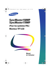 Samsung SyncMaster150MP Manuel De L'utilisateur