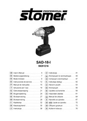 Stomer Professional SAD-18-I Mode D'emploi