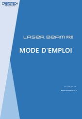 Cremotech LASER BEAM PRO Mode D'emploi