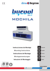 dirna Bergstrom bycool blue line MOCHILA Instructions De Montage