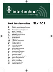 INTERTECHNO ITL-1001 Mode D'emploi