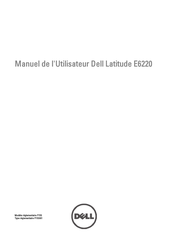 Dell Latitude E6220 Manuel De L'utilisateur