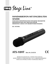 IMG STAGELINE ATS-10HT Mode D'emploi