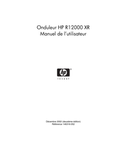 HP R12000 XR Manuel De L'utilisateur